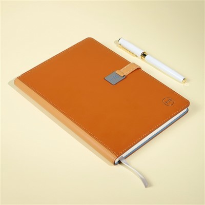 Pu leður minnisbók