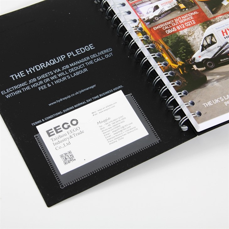 Custom spiral notebooks
